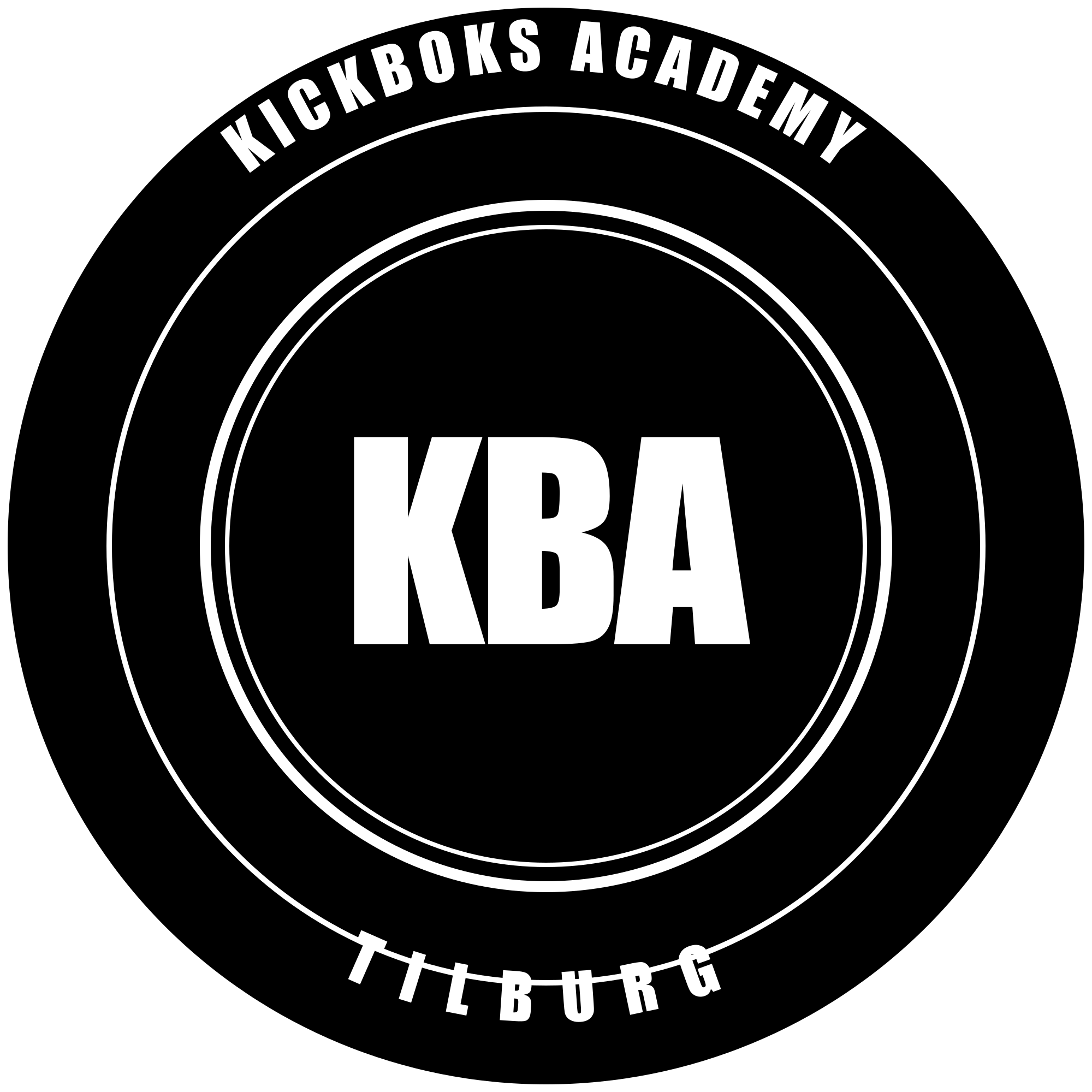 Kickboks Academy Tilburg — KBA logo