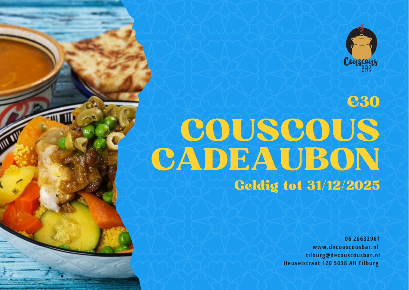 Couscousbar cadeaubon