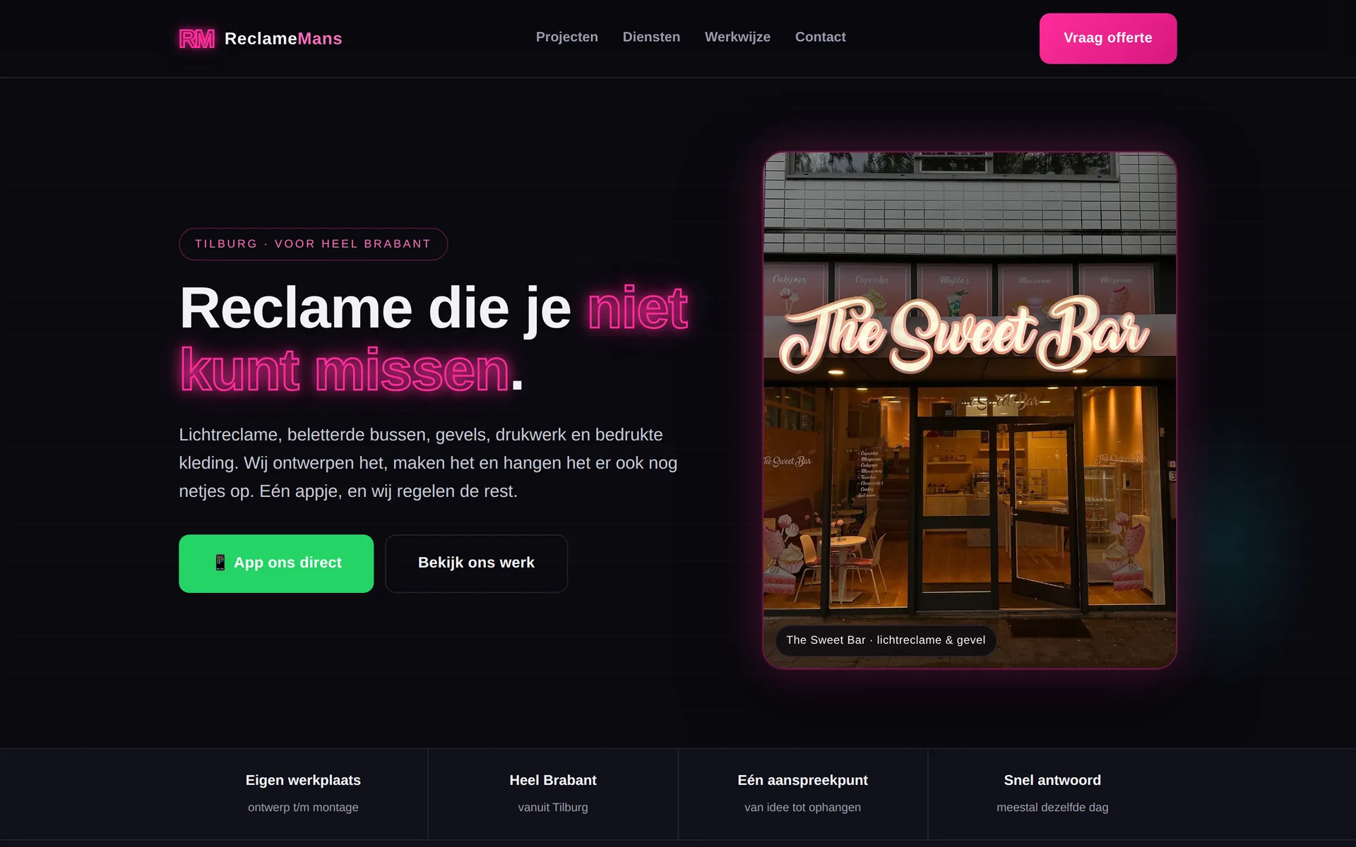 Website van ReclameMans
