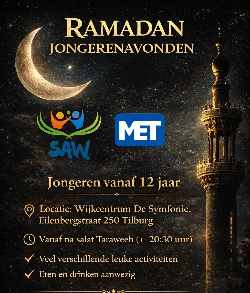 MET Tilburg: Poster jongerenavonden