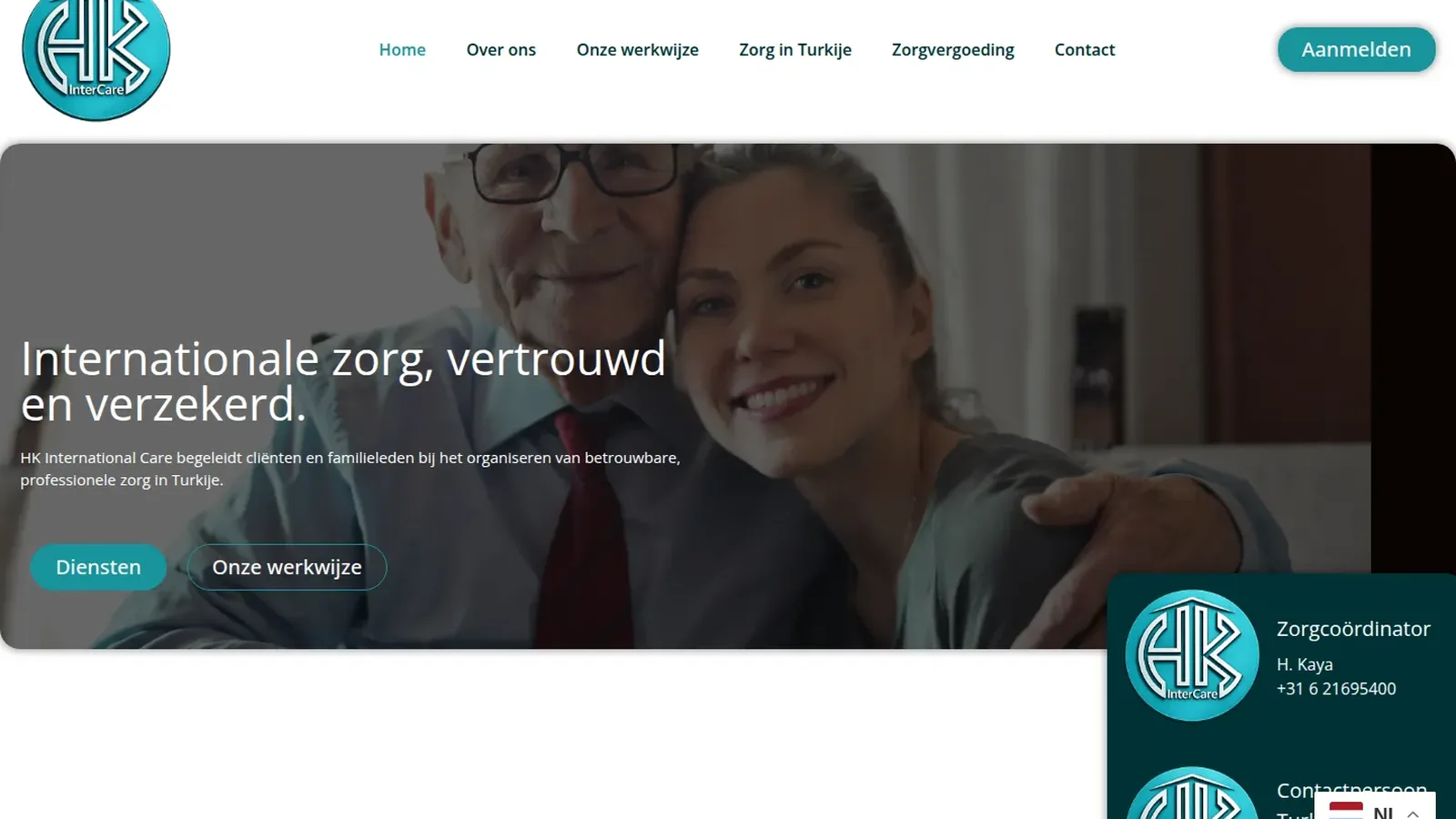 Case: zakelijke site door Atlas Agency